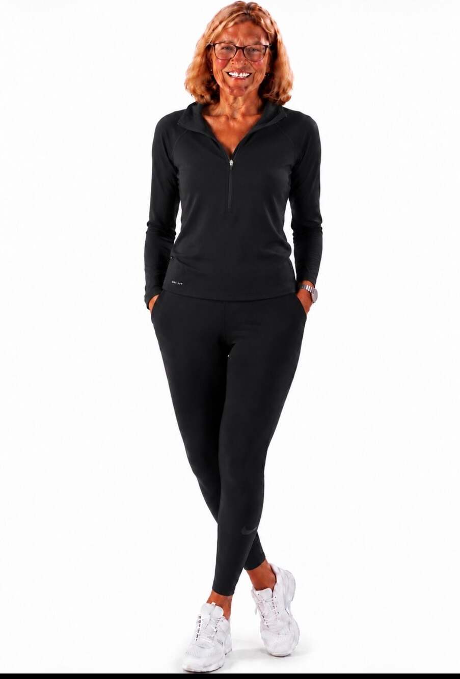 Nike Pro Dri-Fit Long Sleeve Half-Zip Pullover